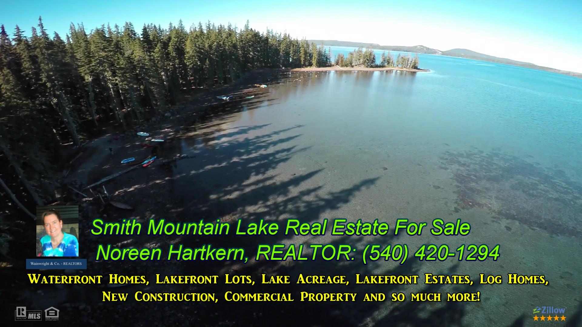 Interested In Purchasing Property at Smith Mountain Lake Virginia? Noreen has Waterfront Homes, Lake Lots, Lakefront Acreage, Estates, Log Homes, New Construction and much, much more! *** Schedule Your FREE Strategy Session Today! Call or Text NOW 540-420-1294 ***